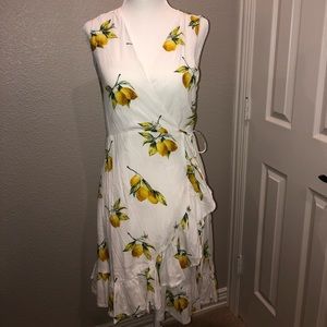 Sleeveless Wrap Dress